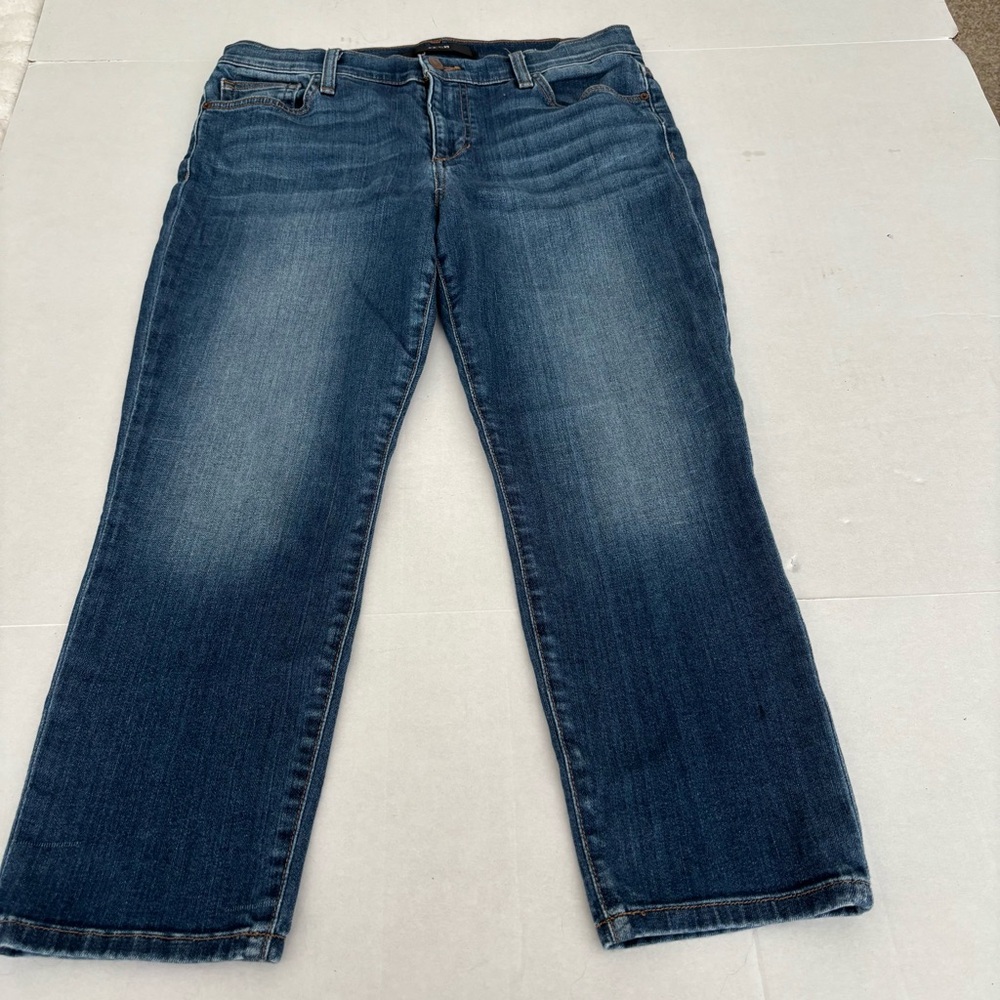Joe's Jeans Cropped Ankle in Dark Blue Women’s 31 Cotton Blend